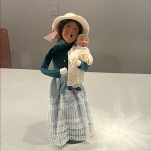 Vintage Byers Choice Figurine with Baby